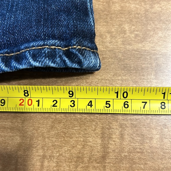 American Eagle Kick Boot Jeans Women Western Mid Rise Stretch Denim 14 Long    T - Picture 16 of 16